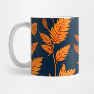 floral abstract pattern Mug